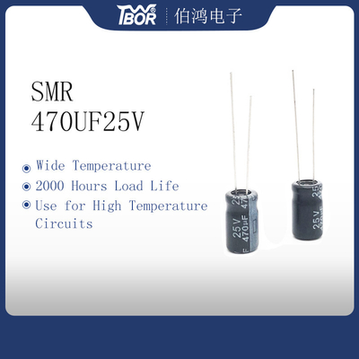 часов конденсаторов 470uf 25v 10X13mm миниатюрные электролитические 2000 нагружают жизнь