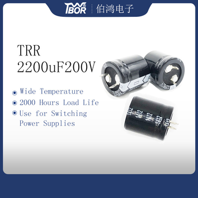 Температура конденсатора 35x50mm UPS TRR 2200uF 200V широкая взрывозащищенная