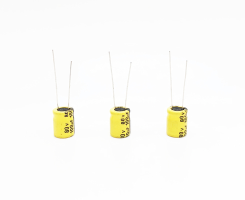 Конденсаторы 100UF80V 10X13mm TW BOR высокотемпературные электролитические