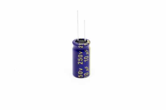 Низкий конденсатор 10uf250v 8x16mm ESR алюминиевый электролитический
