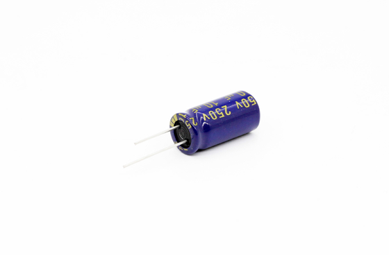 Низкий конденсатор 10uf250v 8x16mm ESR алюминиевый электролитический