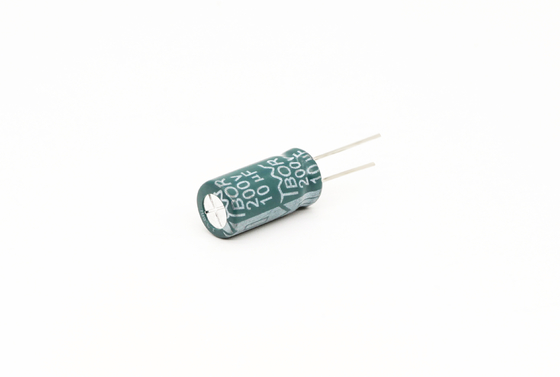 Алюминиевый конденсатор 10UF200V 8x16mm радиальный электролитический для электронного балласта