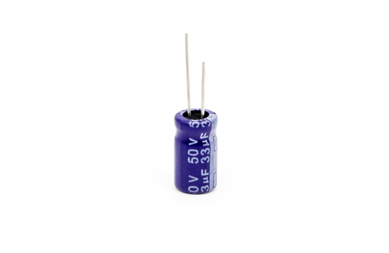 конденсатор ESR миниатюрного конденсатора 33uf50v 6.3x11 высокочастотный низкий алюминиевый