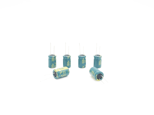Высокочастотный конденсатор 10X20mm 100uF 80V алюминиевый электролитический 5000 часов