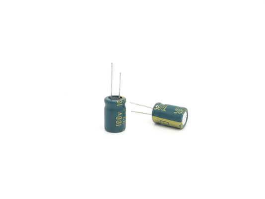 Высокочастотный конденсатор 10X20mm 100uF 80V алюминиевый электролитический 5000 часов
