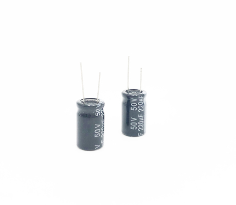 Конденсаторы SMR 220UF 50V радиальные алюминиевые электролитические 10X17MM