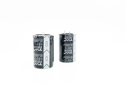 конденсаторы высокой температуры конденсатора 35X50mm 6800UF 80V электролитические