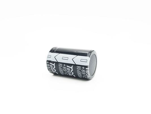 конденсаторы высокой температуры конденсатора 35X50mm 6800UF 80V электролитические