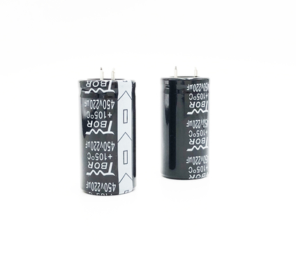 Конденсаторы 220UF450V широкой температуры алюминиевые электролитические для UPS
