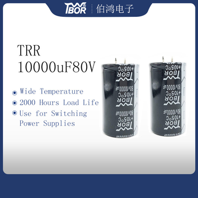 Кнопка TRR 10000UF80V в температуре электролитического конденсатора широкой