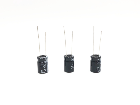 Конденсаторы конденсатора 330UF35V 10X15mm TW BOR миниатюрные радиальные электролитические
