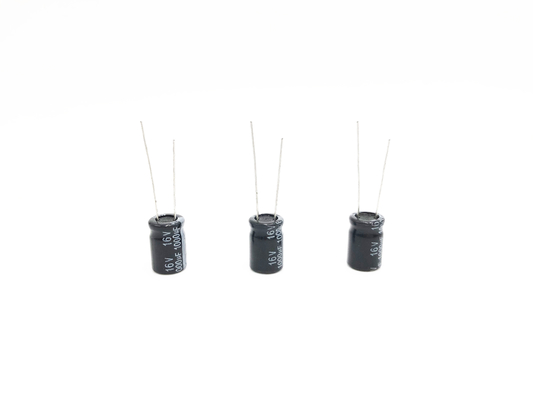 Высокая температура обходит вокруг миниатюрный конденсатор 1000UF16V 10X16mm