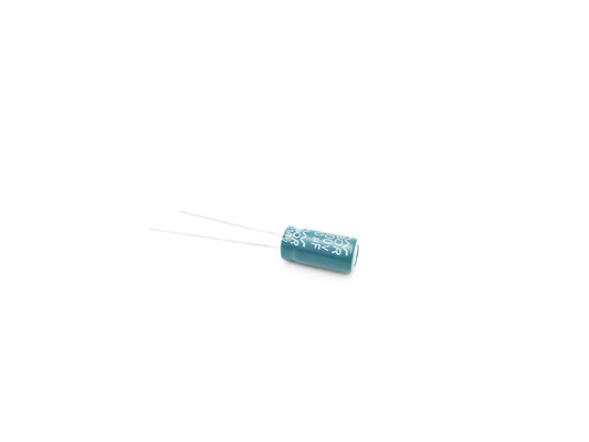 Зеленый цвет электролитического конденсатора 8x12mm PST 10UF 200V алюминиевый