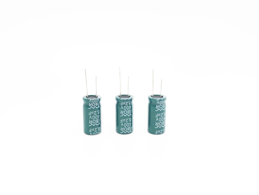 Конденсатор 13X20mm высокой пульсации 8.2UF 400V настоящий электролитический