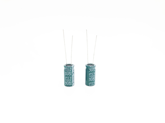 Конденсатор 13X20mm высокой пульсации 8.2UF 400V настоящий электролитический