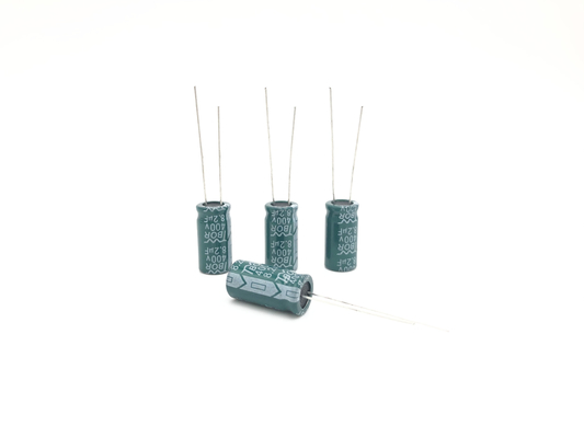 Конденсатор 13X20mm высокой пульсации 8.2UF 400V настоящий электролитический