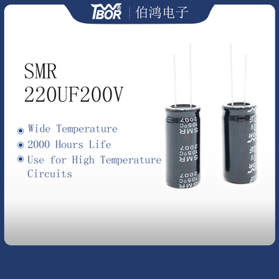 конденсатор конденсаторов 18X35mm руководства 220uF 200V радиальный общецелевой