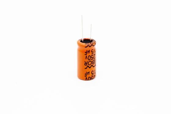 Конденсатор 15uF 250V 10x20mm лампы спасения энергии алюминиевый электролитический