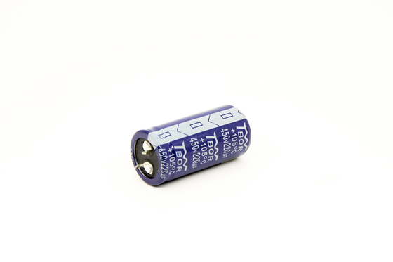 Алюминиевый конденсатор взрывозащищенное ISO9001 30x35mm 220uf 450v