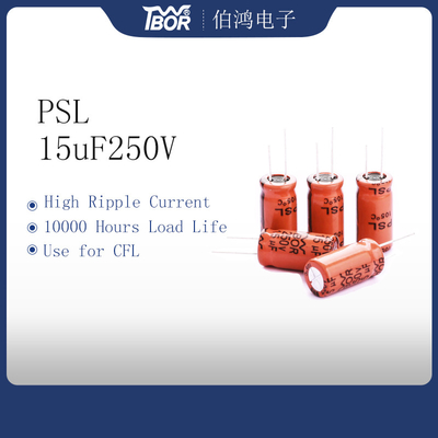 Высокое напряжение электролитического конденсатора PSL 100uF 450V алюминиевое на CFL 10000 часов