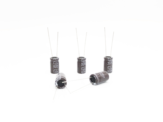 конденсатор 2.2UF400V высокой пульсации 8x12mm настоящий электролитический 5000 часов