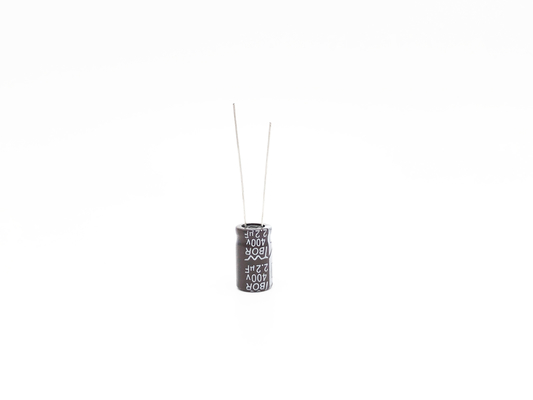 конденсатор 2.2UF400V высокой пульсации 8x12mm настоящий электролитический 5000 часов