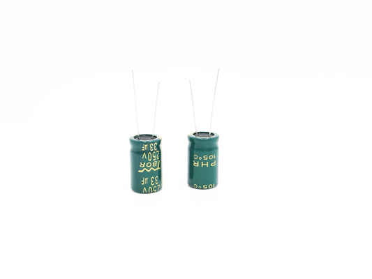 конденсатор 33UF250V 13x20mm радиальный алюминиевый электролитический