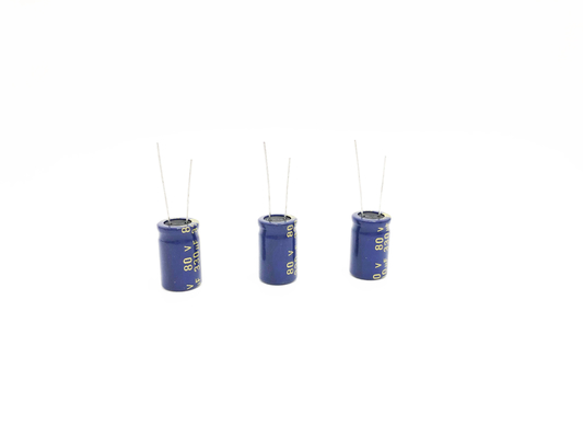конденсатор 470UF80V 16x20MM радиальный электролитический