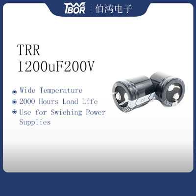 2000 часов кнопки длинной жизни в конденсаторе 1200UF200V 30X50MM
