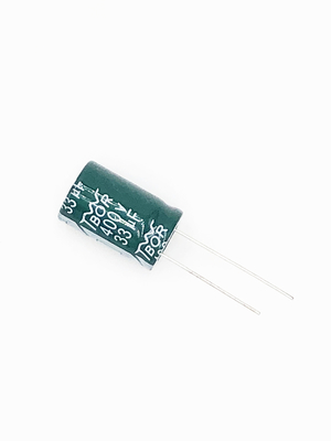 Алюминиевый тип конденсатор руководства конденсатора 33UF400V инвертора 16x25mm радиальный