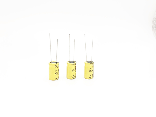 Низкий конденсатор 330UF50V 10x16mm ESR высокочастотный электролитический
