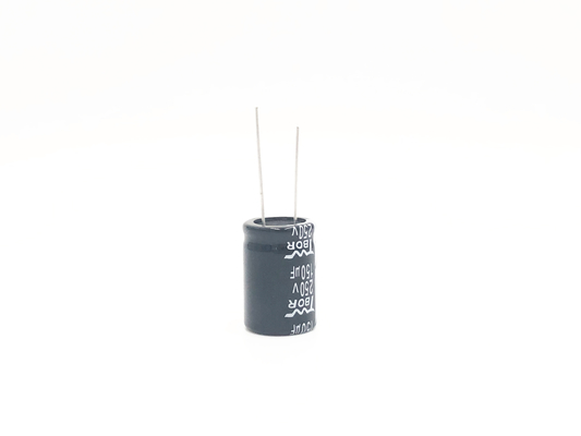 Высокая температура 150UF250V 18x25mm обходит вокруг силу конденсатора фотовольтайческую