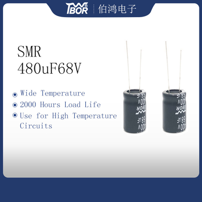Сила 18x20mm высокотемпературного конденсатора 68UF400V фотовольтайческая