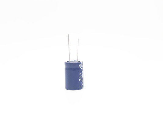 конденсатор 4700uf25v 18x40mm радиальный электролитический 2000 часов нагружает